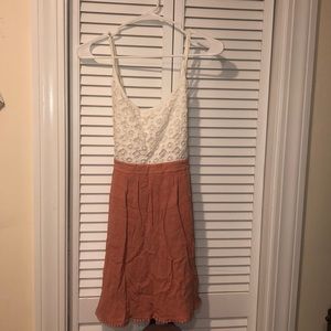 Women’s floral woven sleeveless dress